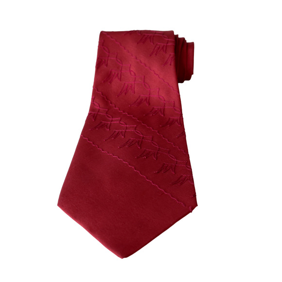 VTG Dunhill France Silk Embroidered Tie Business Casual Party Formalwear Retro - Picture 3 of 14